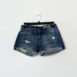 AEROPOSTALE Denim Five pocket shorts, Ripped Midi Shorts